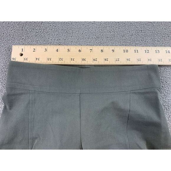 Y2K Helmut Lang Women P XS Olive Green Stretch Slim Pull On Leggings USA Made - Picture 5 of 8